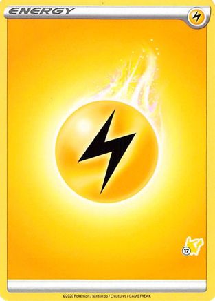 Lightning Energy (#17 Pikachu Stamped) -