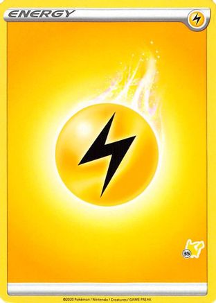 Lightning Energy (#35 Pikachu Stamped) -