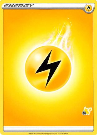 Lightning Energy (#48 Pikachu Stamped) -