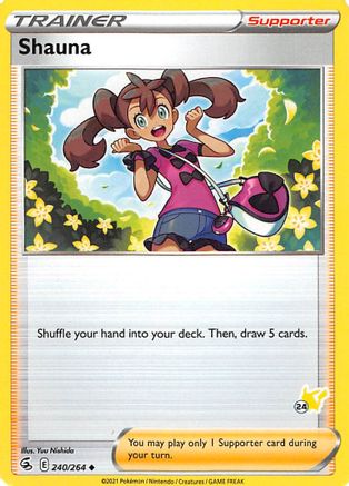 Shauna - 240/264 (#24 Pikachu Stamped) 240 -