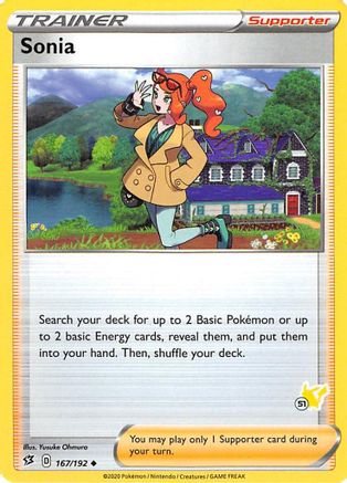 Sonia - 167/192 (#51 Pikachu Stamped) 167 -