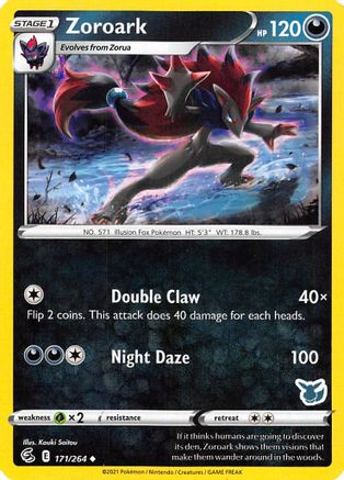 Zoroark - 171/264 (Eevee Stamped) 171 -