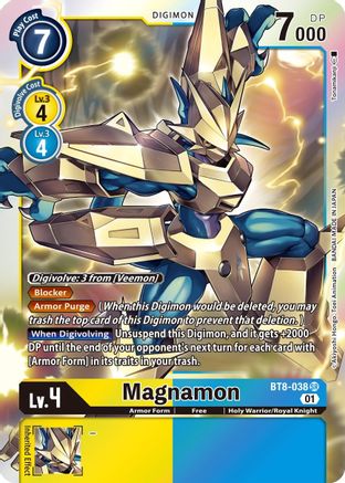 Magnamon (BT8-038) - New Awakening Foil