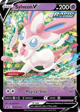 Sylveon V - SWSH202 SWSH202/307 - Holofoil