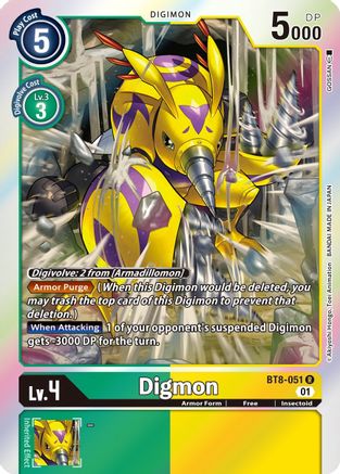 Digmon (BT8-051) - New Awakening Foil