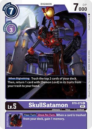 SkullSatamon (BT8-079) - New Awakening