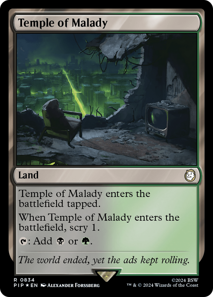 Temple of Malady (PIP-834) -  Foil