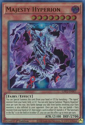 Majesty Hyperion (GFP2-EN007) - Ghosts From the Past: The 2nd Haunting 1st Edition