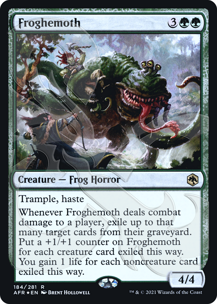 Froghemoth (AFR&-184A) -  Foil