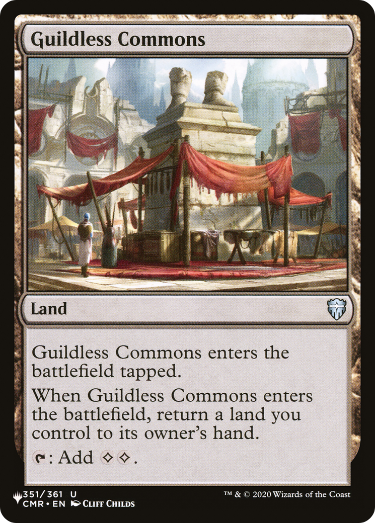 Guildless Commons (LIST-CMR-351) -