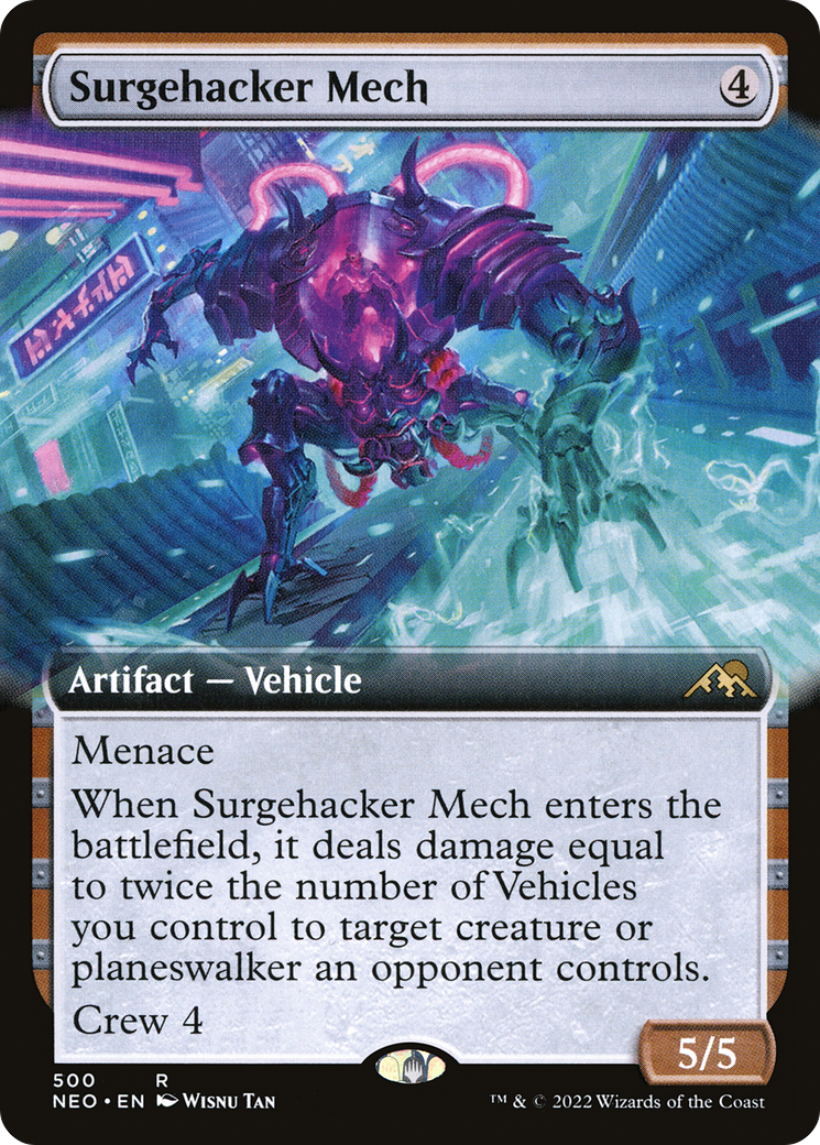 Surgehacker Mech (NEO-500) - : (Extended Art)