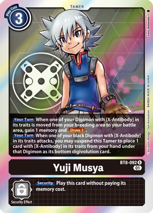 Yuji Musya (BT8-092) - New Awakening Foil