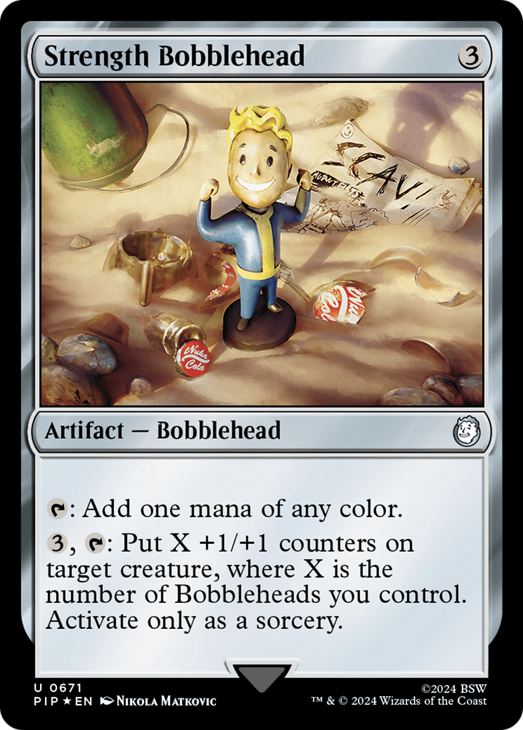 Strength Bobblehead (PIP-671) -  Foil