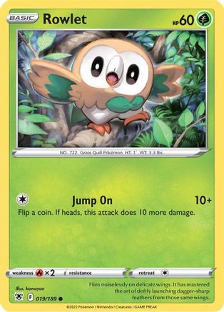 Rowlet 19/189 -