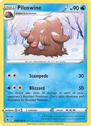 Piloswine 32/189 -