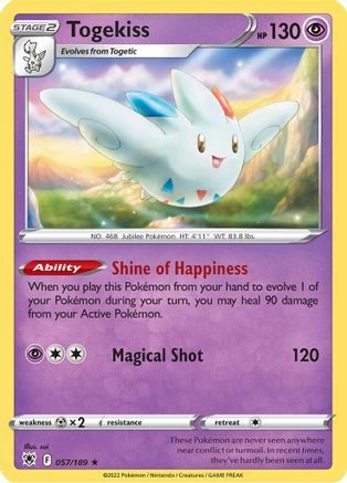 Togekiss 57/189 - Holofoil