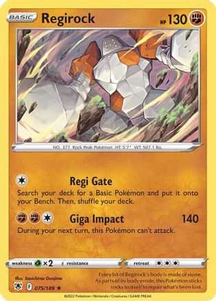 Regirock 75/189 -