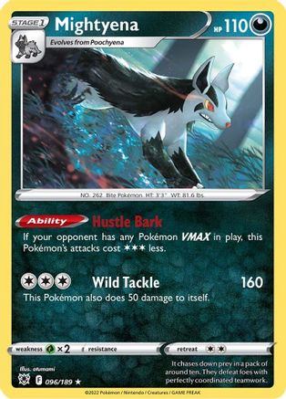 Mightyena 96/189 - Reverse Holofoil