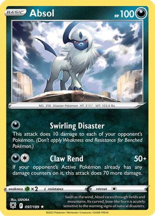 Absol 97/189 - Holofoil