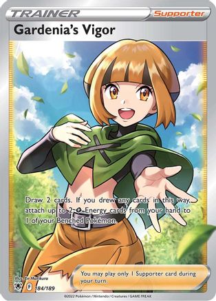 Gardenia's Vigor (Full Art) 184/189 - Holofoil