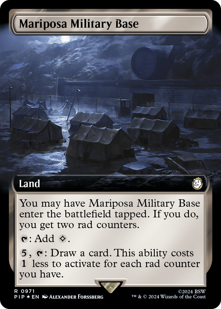 Mariposa Military Base (PIP-971) - : (Extended Art) Foil