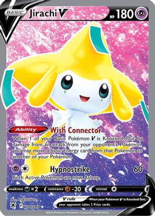 Jirachi V (Full Art) 170/189 - Holofoil