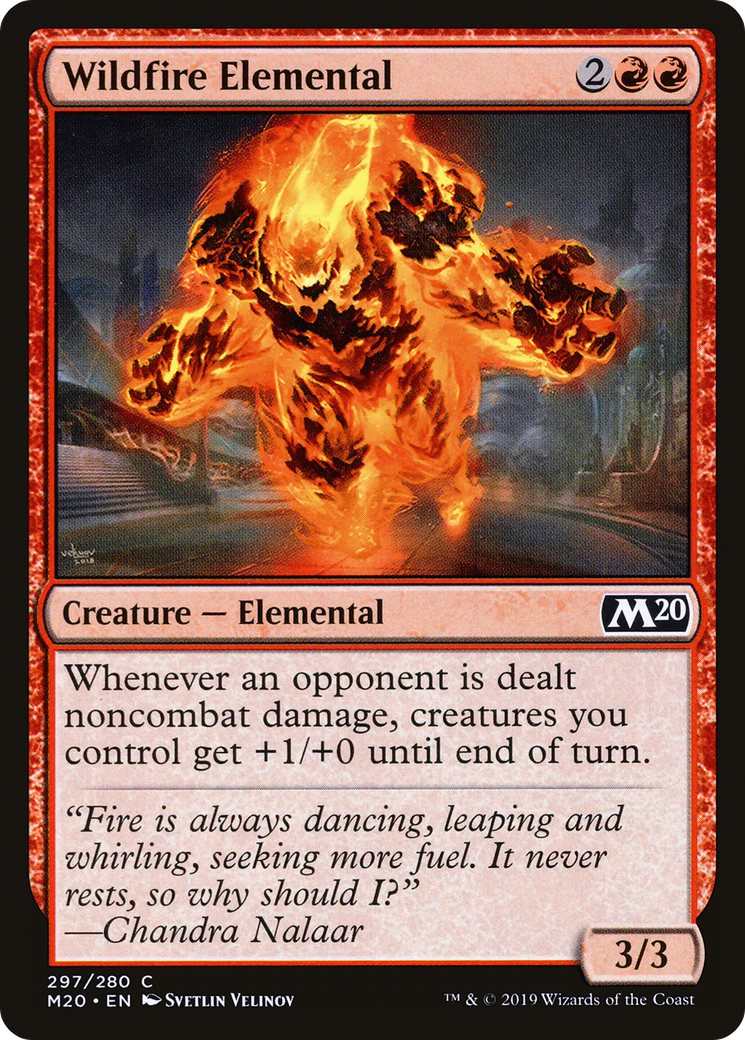 Wildfire Elemental (M20-297) -