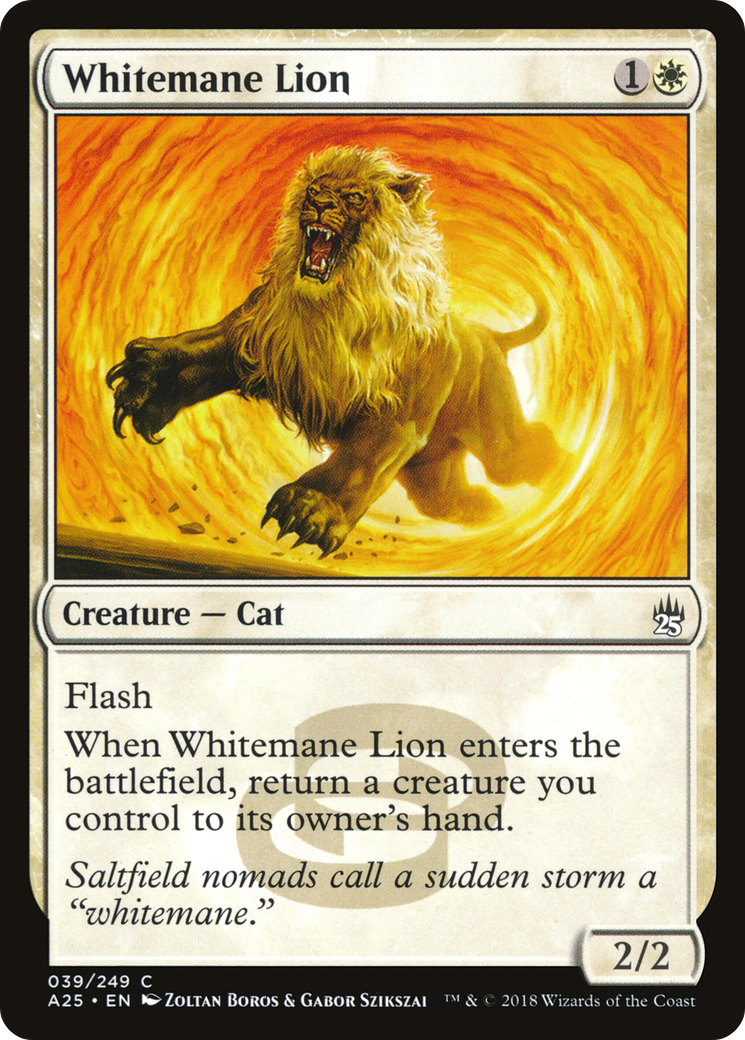 Whitemane Lion (A25-039) -  Foil