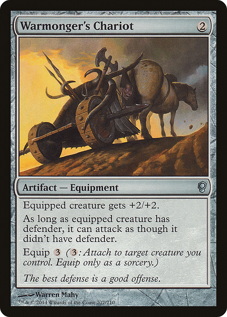 Warmonger's Chariot (CNS-207) -  Foil