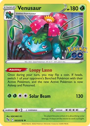 Venusaur 3/78 - Reverse Holofoil