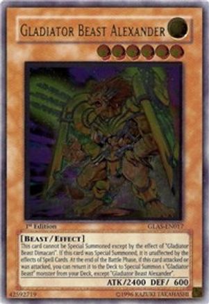 Gladiator Beast Alexander (UTR) (GLAS-EN017) - Gladiator's Assault Unlimited