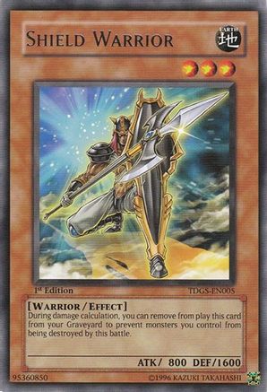 Shield Warrior (TDGS-EN005) - The Duelist Genesis 1st Edition