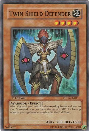 Twin-Shield Defender (TDGS-EN011) - The Duelist Genesis Unlimited