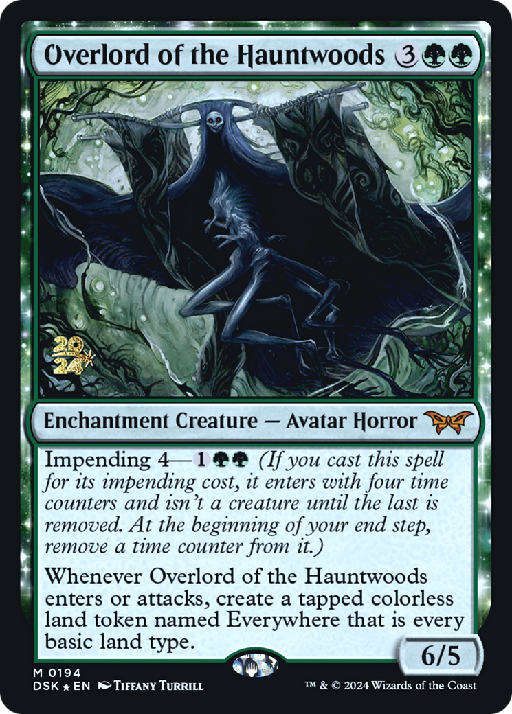 Overlord of the Hauntwoods (PRE-194S) - : (enchantment) Foil