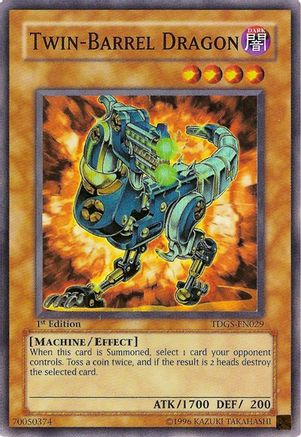 Twin-Barrel Dragon (TDGS-EN029) - The Duelist Genesis Unlimited