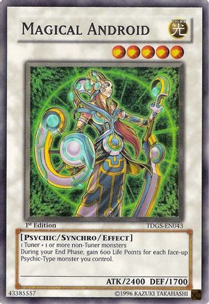 Magical Android (TDGS-EN043) - The Duelist Genesis 1st Edition