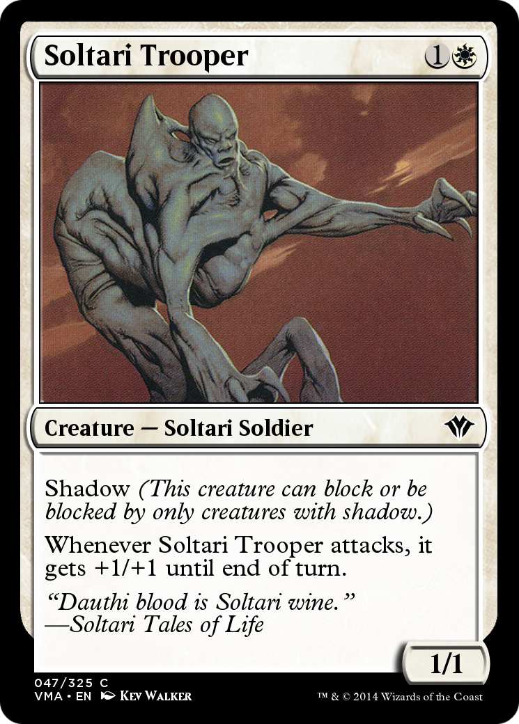 Soltari Trooper (VMA-047) -  Foil