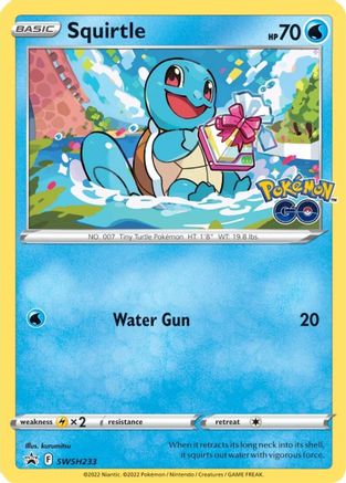 Squirtle - SWSH233 SWSH233/307 - Holofoil