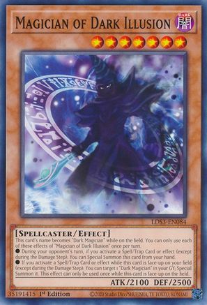 Magician of Dark Illusion (LDS3-EN084) - Legendary Duelists: Season 3 1st Edition