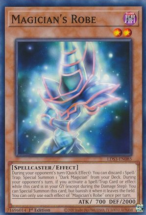 Magician's Robe (LDS3-EN085) - Legendary Duelists: Season 3 1st Edition