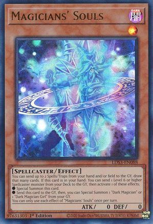 Magicians' Souls (LDS3-EN088) - Legendary Duelists: Season 3 1st Edition