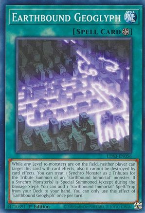 Earthbound Geoglyph (LDS3-EN056) - Legendary Duelists: Season 3 1st Edition