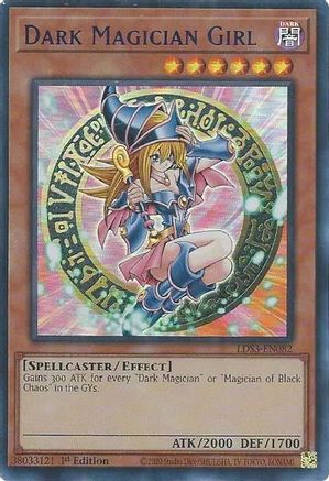 Dark Magician Girl (Blue) (LDS3-EN082) - Legendary Duelists: Season 3 1st Edition