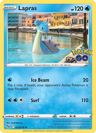 Lapras 23/78 - Holofoil