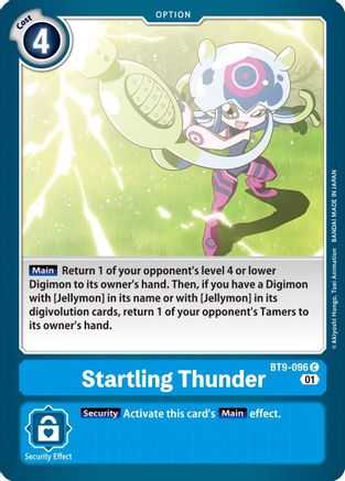 Startling Thunder (BT9-096) - X Record