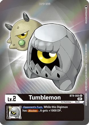 Tumblemon (Box Topper) (BT9-005) - X Record Foil