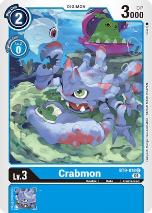 Crabmon (BT9-019) - X Record