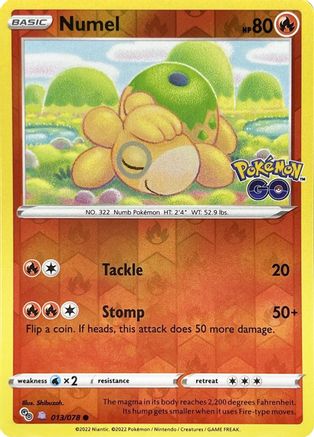 Numel (Peelable Ditto) 13 - Reverse Holofoil