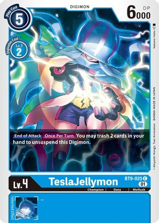 TeslaJellymon (BT9-025) - X Record