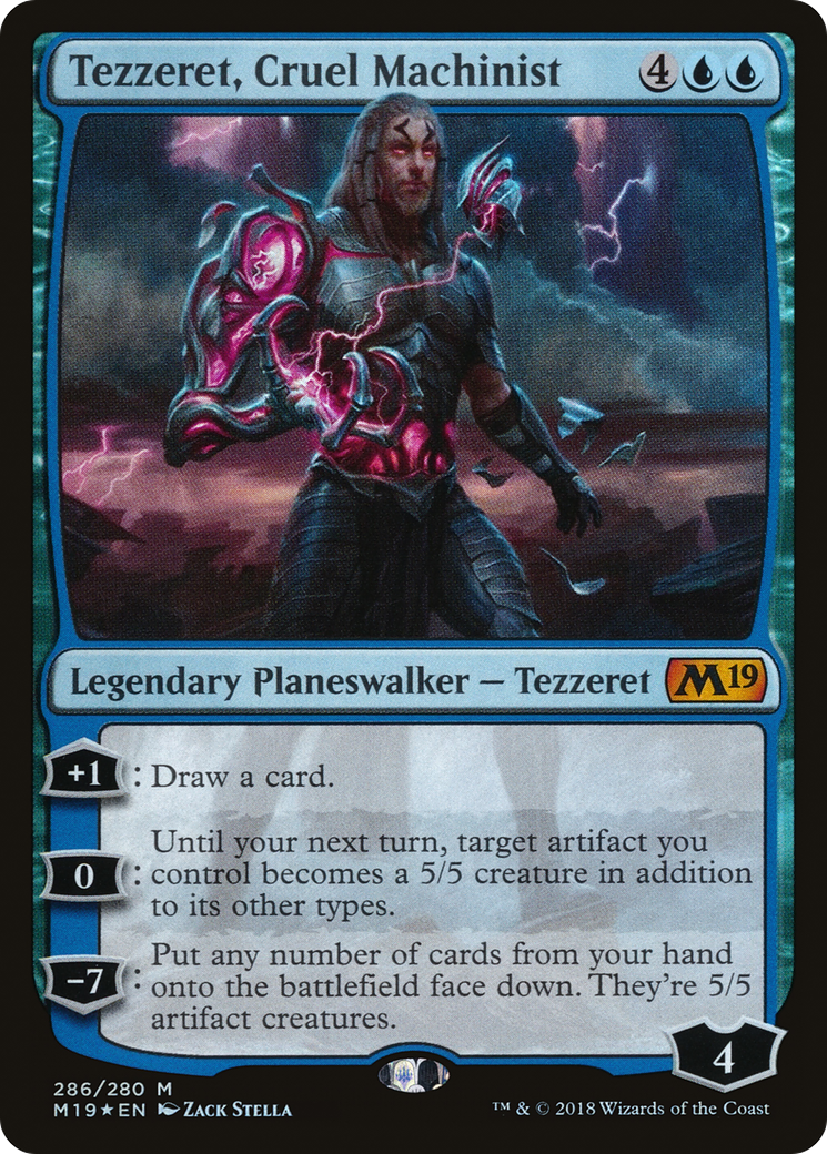 Tezzeret, Cruel Machinist (M19-286) -  Foil